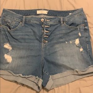 Torrid Jean shorts